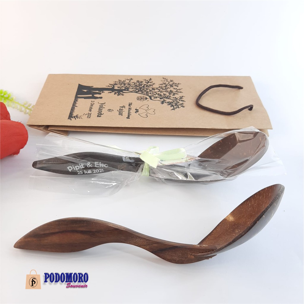 

Souvernir centong sayur kemas paperbag#souvenirpernikahan