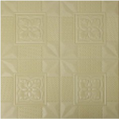 FAYES Wallpaper 3D Dinding Foam Kecil Motif Bunga / Walpaper Foam U96-LB50014