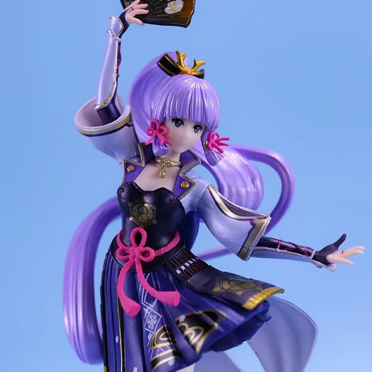 Mainan Boneka Action Figure Desain Anime Genshin Impact Kamisato Ayaka Thor Raiden General