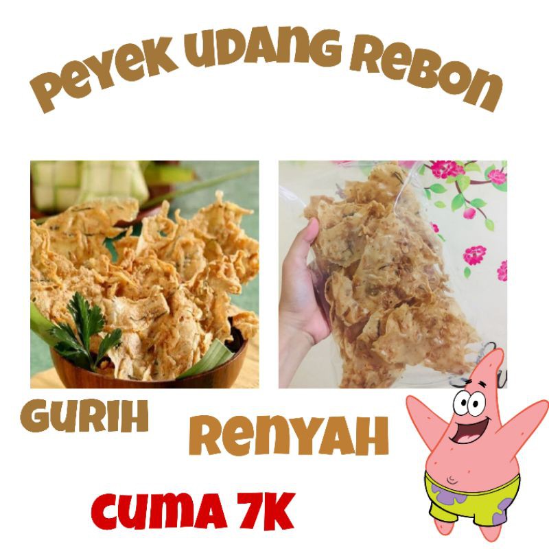 

Peyek Udang Rebon