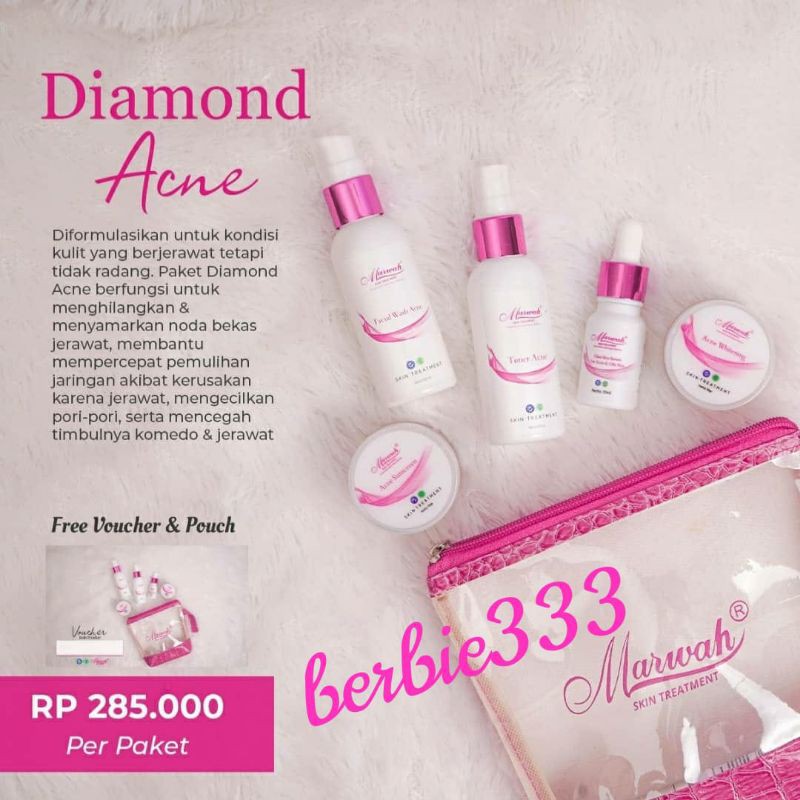 Diamond Acne Marwah Skincare HALAL &amp; BPOM