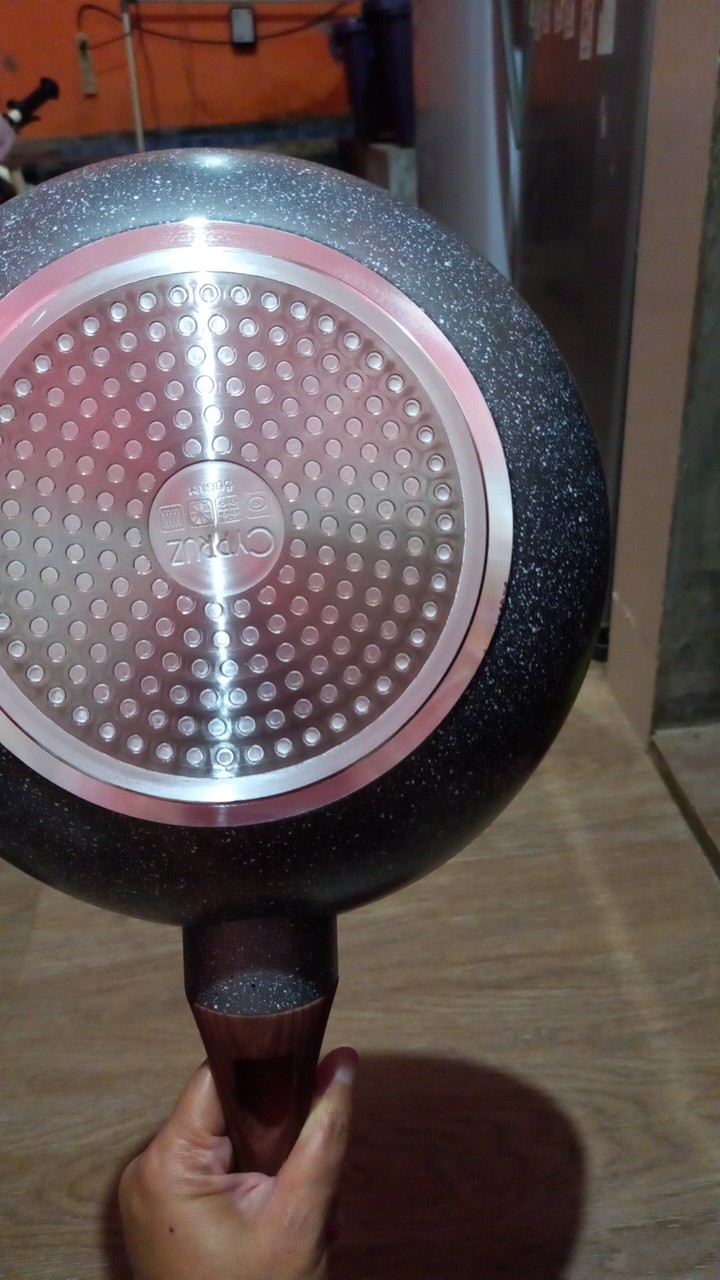 Fry Wok/panci/penggorengan/kuali Anti Lengket/ Fp-0642/cypruz Ori