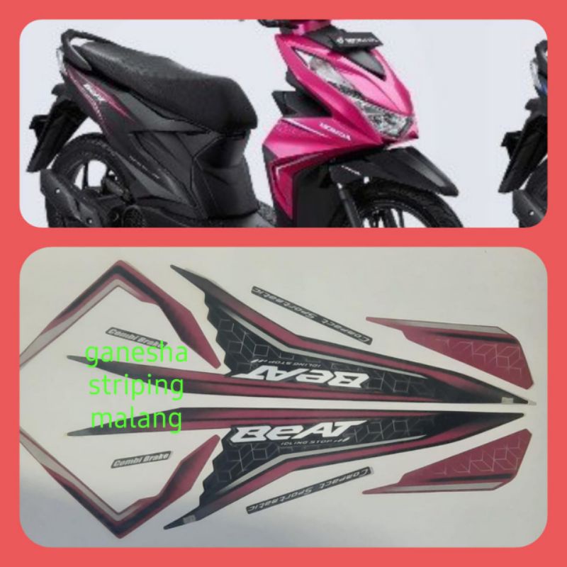 strping beat cbs iss 2020 / stiker beat cbs iss 2020 / striping beat / stiker beat / list body beat