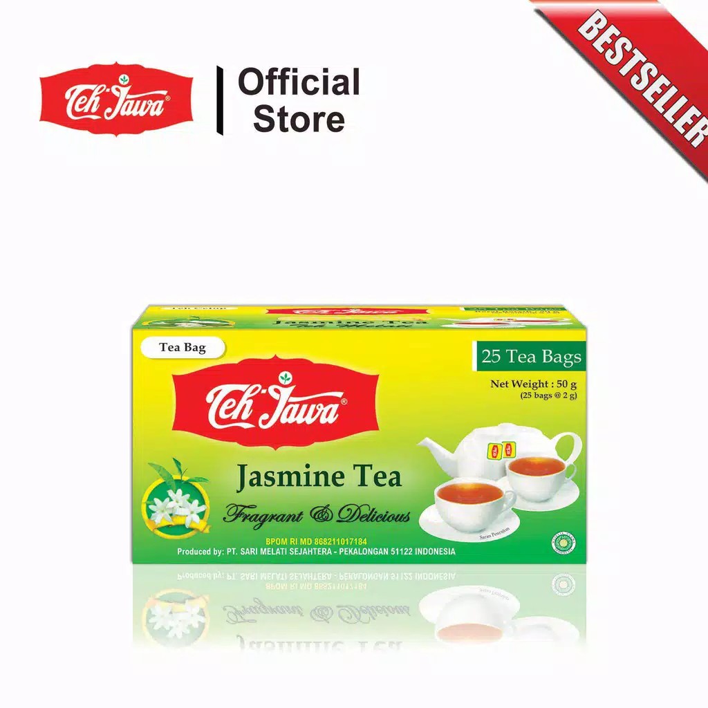 Teh Celup Jawa Jasmine Tea 25 Amplop