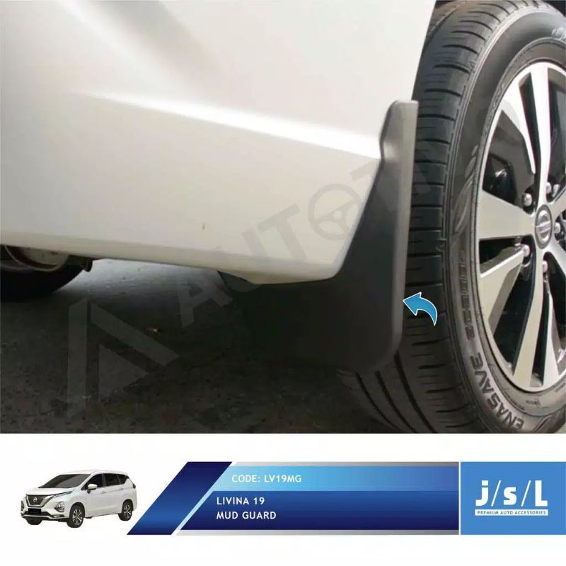 Karpet lumpur / mudguard mobil all new Livina 2019 jsl