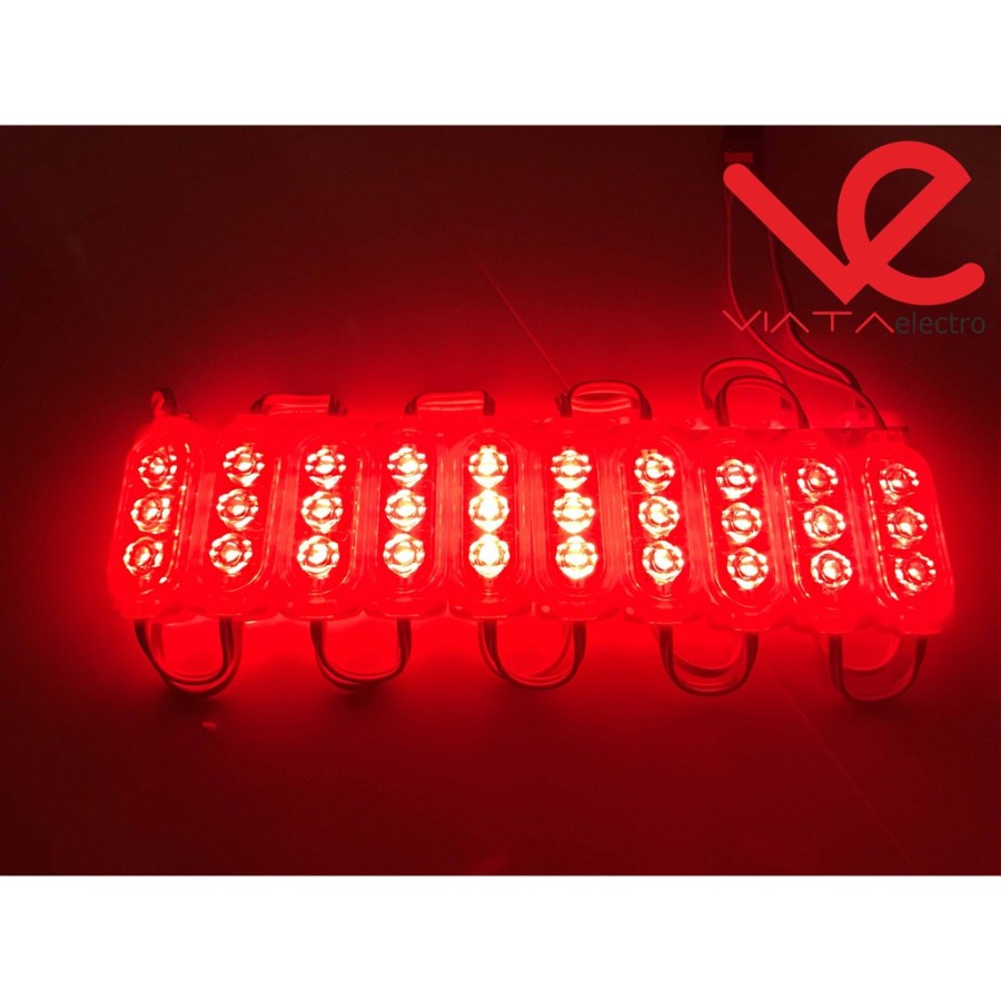 LAMPU LED MODUL ULTRASONIC STRIP 3 MATA SMD 6023 2835 12VOLT 3MATA 12V Adn.in