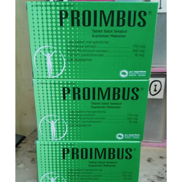 

Proimbus memelihara daya tahan tubuh = imbost