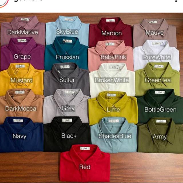 Daily Shirt Geulis White S