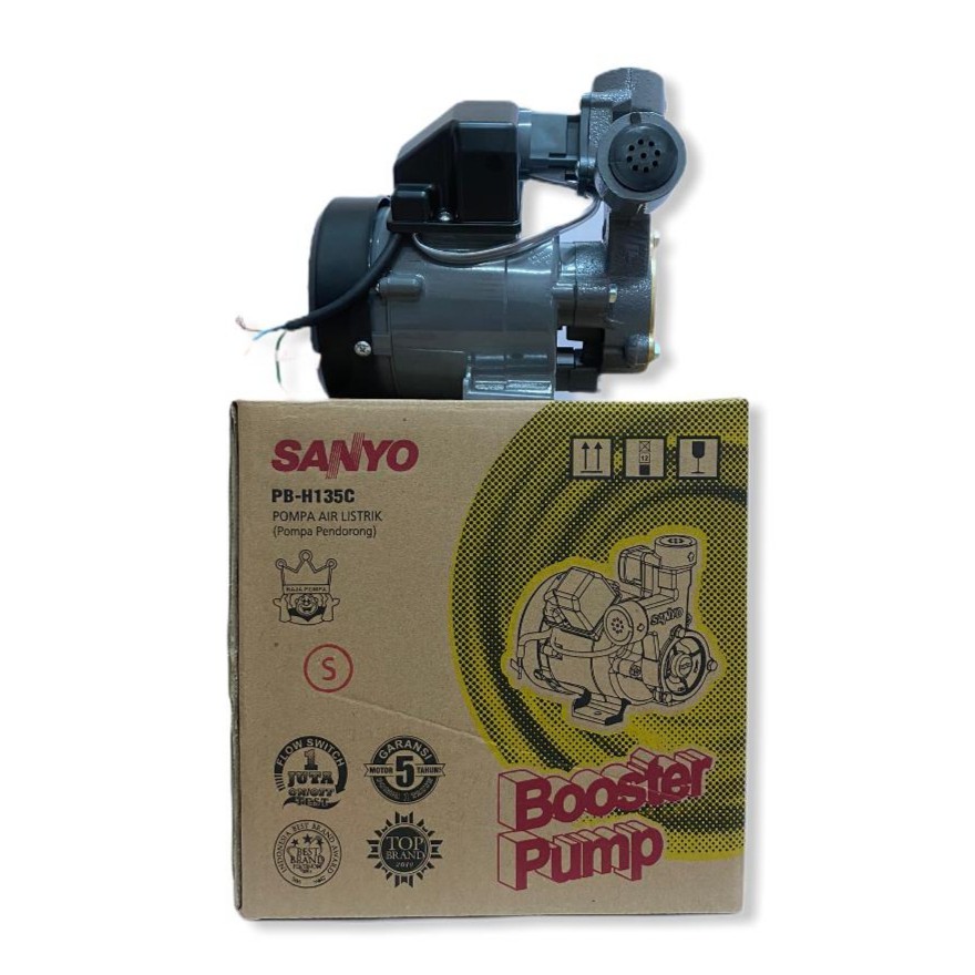 Sanyo Pompa Air Pendorong Booster PBH 135 C / PBH135C / PBH-135 C