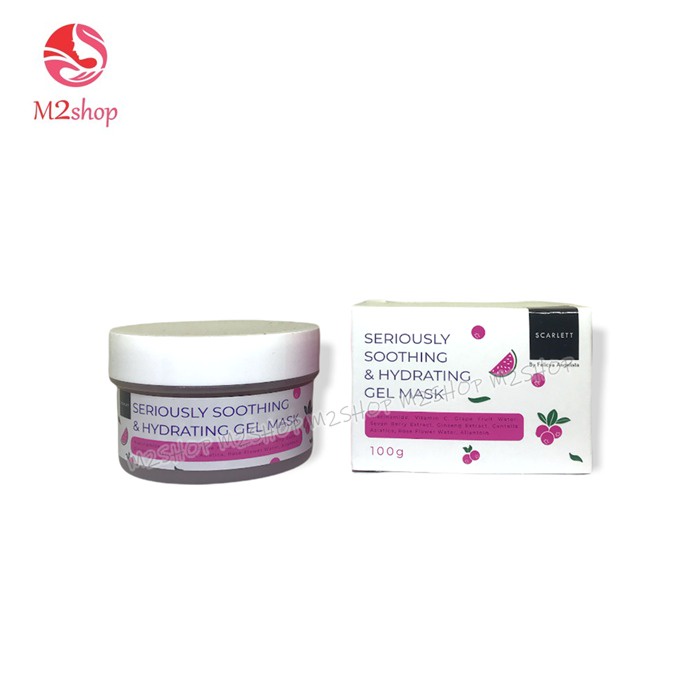 [COD] Masker Perawatan Wajah Berminyak Ampuh dalam 14 hari | Scarlett Whitening Mask