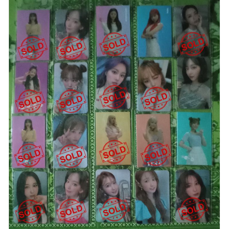 Photocard, AR Photocard Official IZONE/IZ*ONE Oneiric Diary Sakura, Yujin, Wonyoung, Yena, Chaeyeon