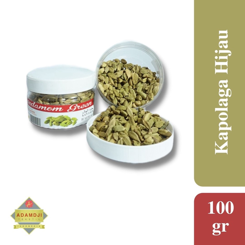 

KAPOLAGA HIJAU / CARDAMON GREEN