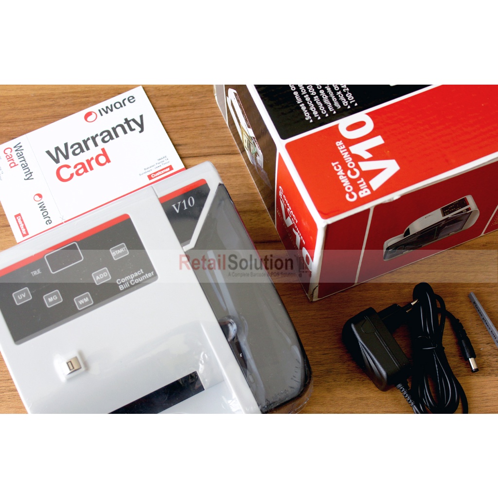 Money Counter Penghitung Uang UV MG WM - Unicorn V10