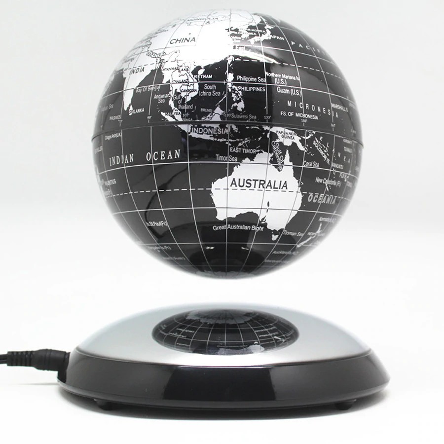 

Original Figurines & Miniatur 6 Inch Creative Magnetic Levitation Floating Globe World Map the Best