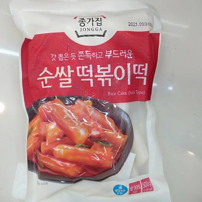 

+++++] Jongga Rice cake 500 gr / kue beras korea Topokki Tteokboki Tokpoki