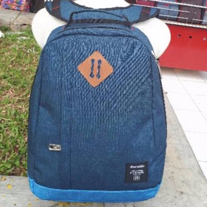 Ransel Nilon Tahan Air Wanita Warna Polos Baru Tas Sekolah Sederhana untuk Remaja Perempuan Tas Bahu Ransel Sekolah