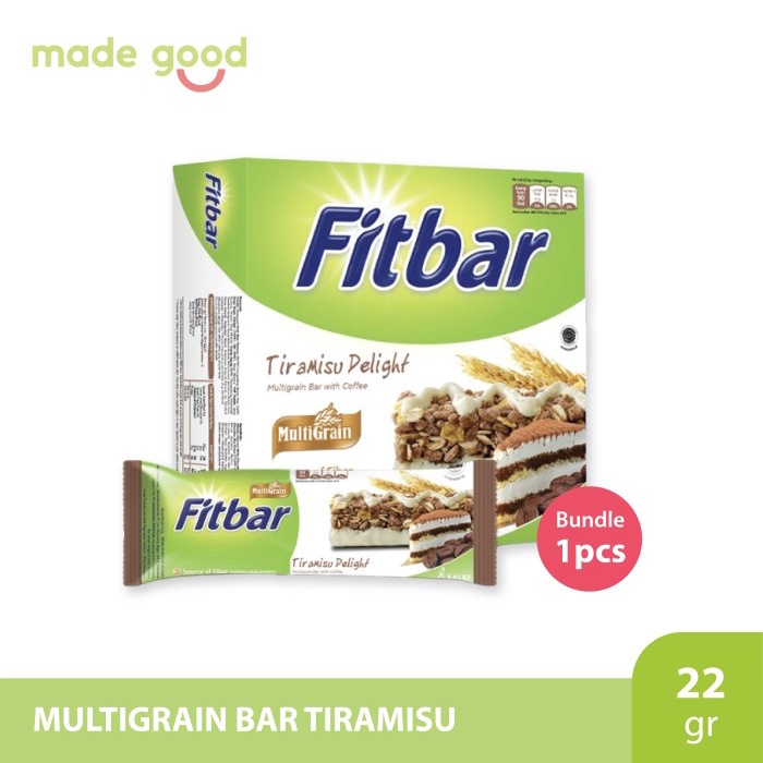 

Fitbar Multigrain Bar 22gr - Snack Sehat dari Australian Oat, Quinoa