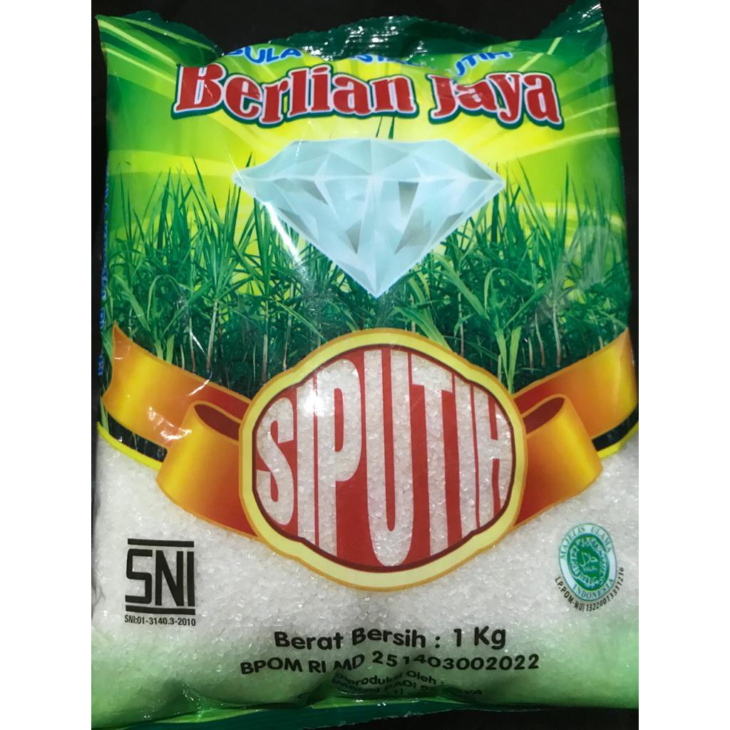 

Gula Pasir Berlian Jaya Siputih 1kg