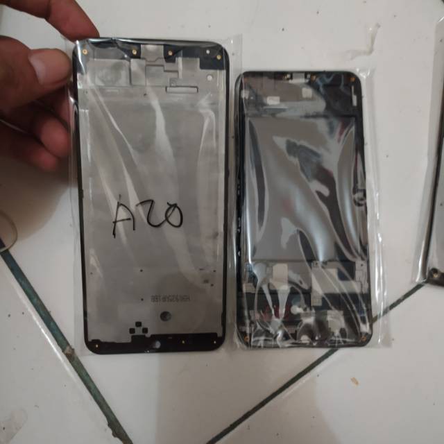frame samsung a20 tulang tatakan lcd samsung a 20