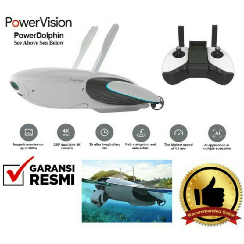 Power Vision PowerDolphin Explorer Underwater Camera