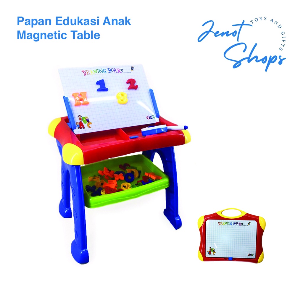 Papan Tulis Magnet Mainan Edukasi Magnetic Learning Table