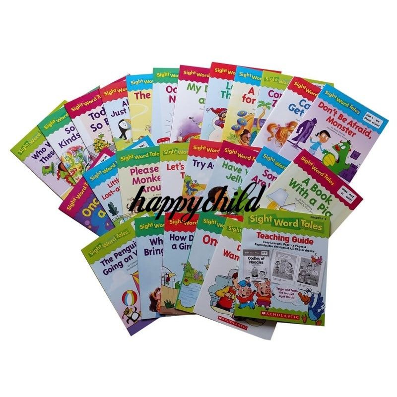 High quality sight word tales Scholastic/belajar English/buku import/happychild