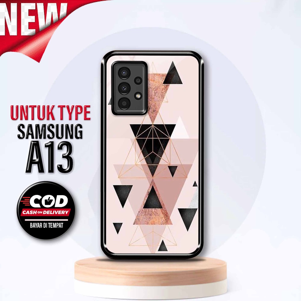Case Samsung A13 [ Aest Berlian 1 ] - Hardcase Samsung A13 - Softcase Samsung A13 - Cassing Elegant 