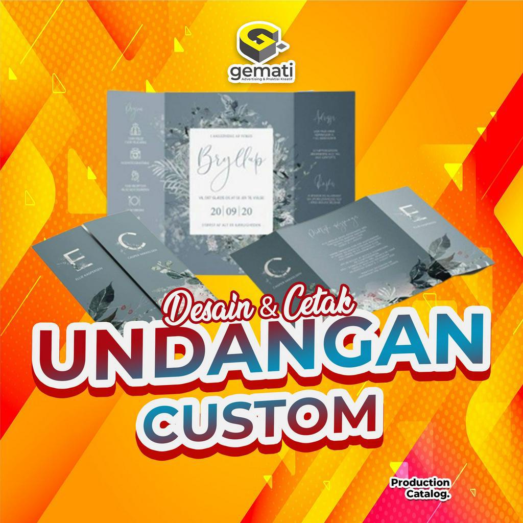 

Jasa Desain Cetak Undangan Pernikahan Wedding Custom Premium Murah