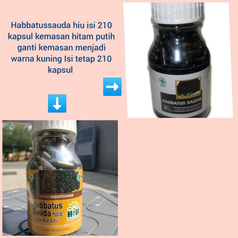 Habbatussauda HIU(herbal indo utama)serbuk isi 210 kapsul promil suami istri dr suryo bawono spog
