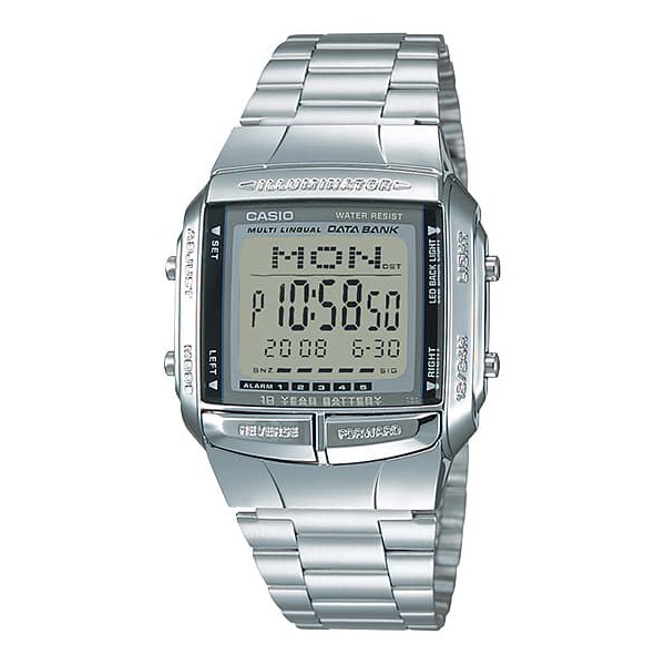 Jam Tangan Pria Wanita Digital Casio Original Databank Db-360-1