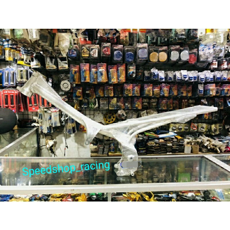 RANGKA SLEEP ENGINE ALUMINIUM JUPITER Z VEGA SASIS DRAG SLEEP ENGINE DRAG 401 501 METER NON AITECH