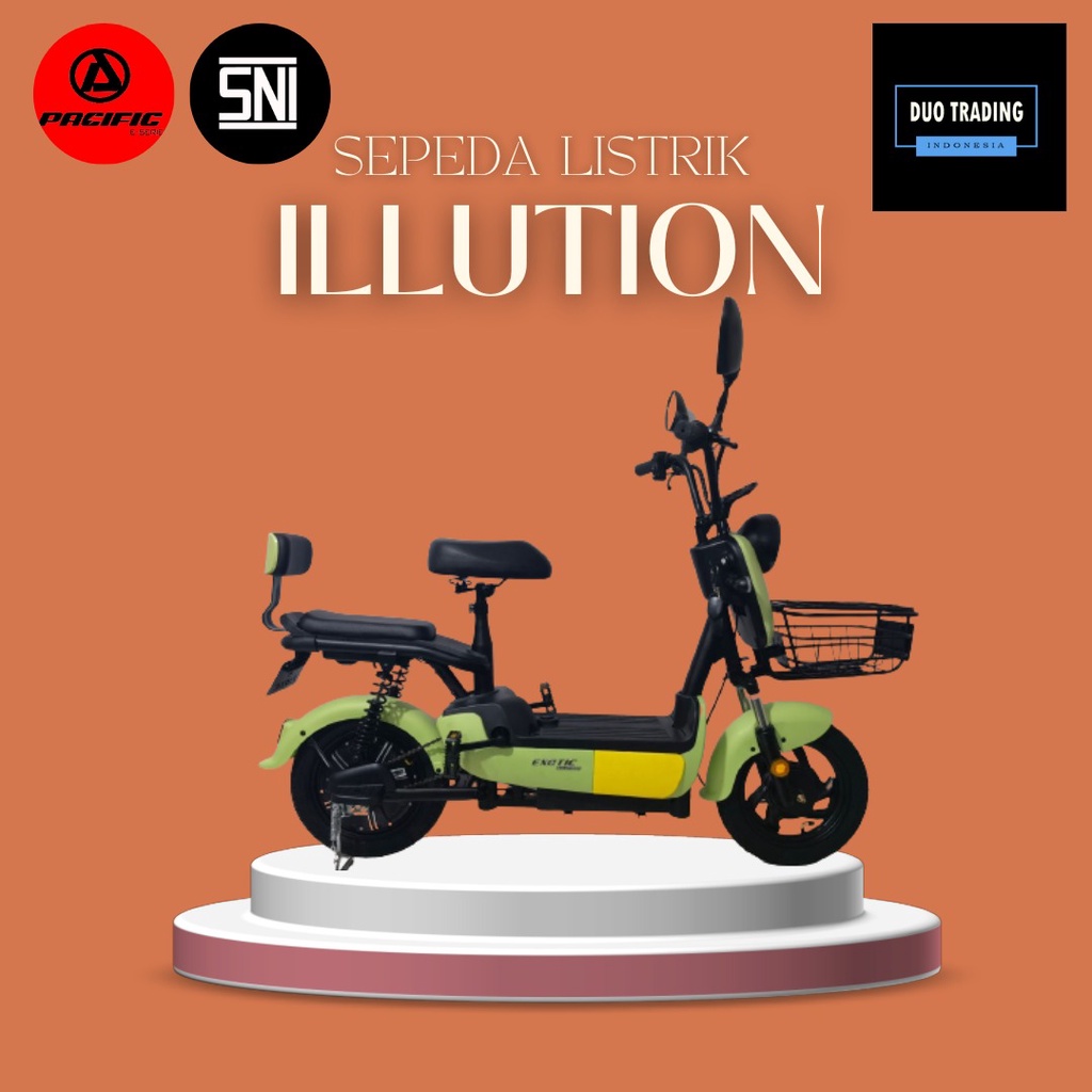 BARU SEPEDA LISTRIK ILLUTION by Pacific