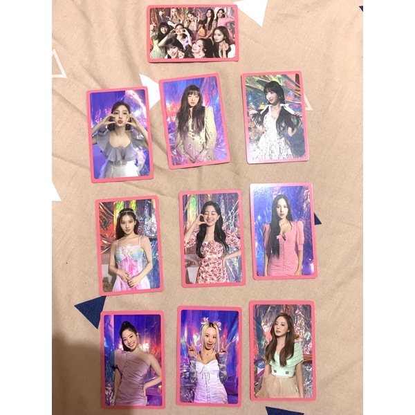 TWICE PHOTOCARD TASTE OF LOVE PC BENEFIT POB IN LOVE VERSION