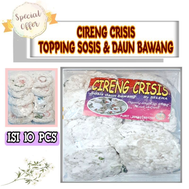 

CIRENG CRISIS ( CRISPY ISI TOPPING SOSIS ) isi 10 pcs