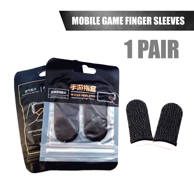 Sarung Jempol Gaming Anti Sweat Anti Keringat Anti Slip - sensitif