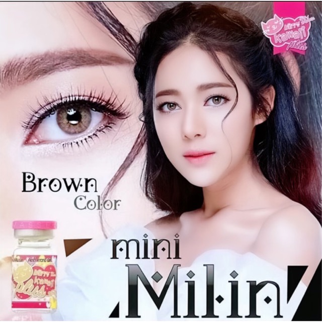 Jual Mini Milin Kitty Kawaii Softlens Shopee Indonesia