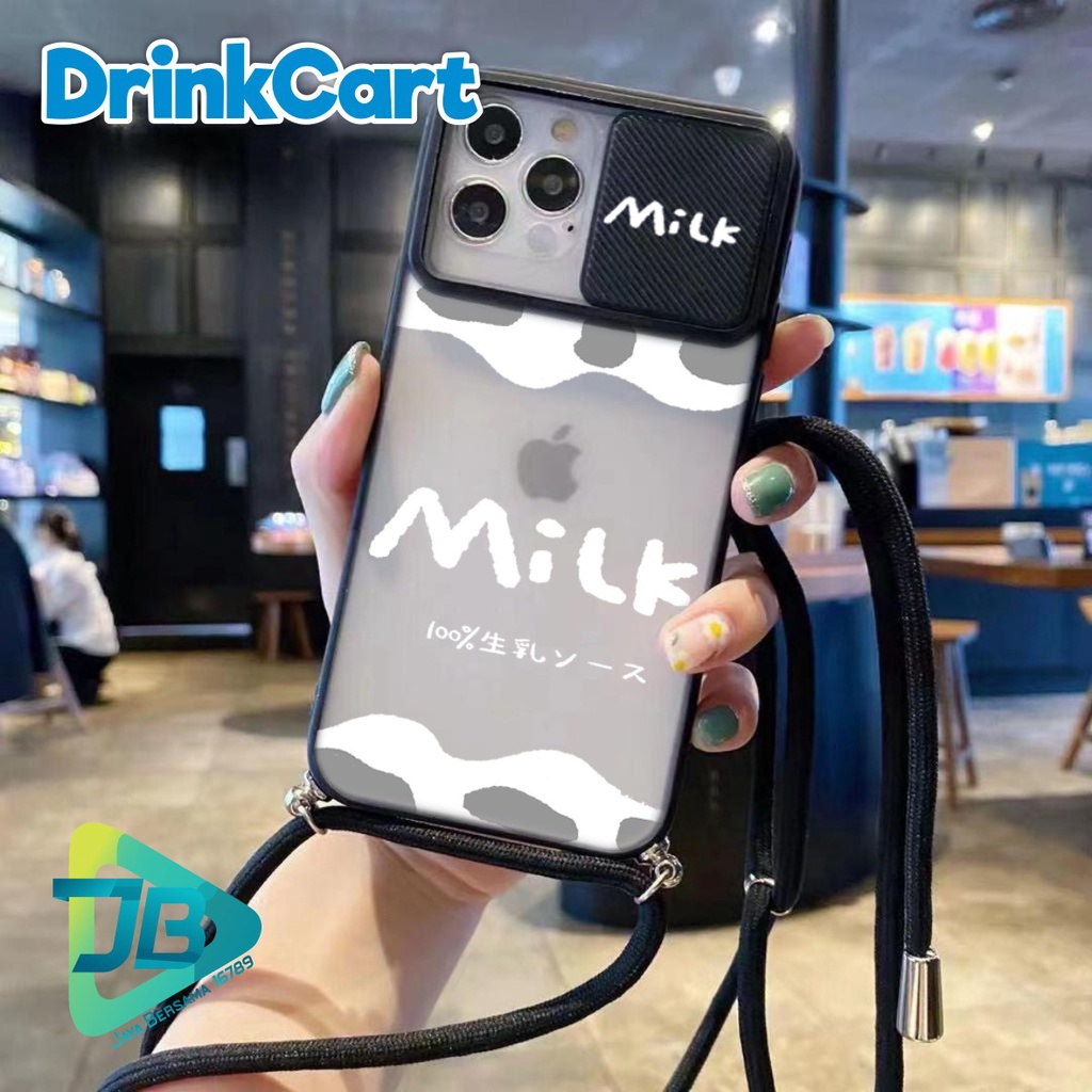 SOFTCASE SLINGCASE SLIDE PELINDUNG KAMERA DRINKCART SAMSUNG OPPO VIVO REALME IPHONE XIAOMI ALL TYPE JB4946