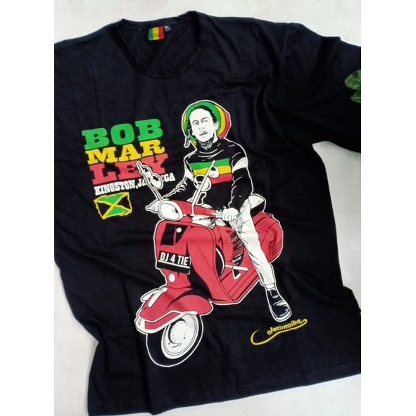 kaos bob marley original baju pantai regge