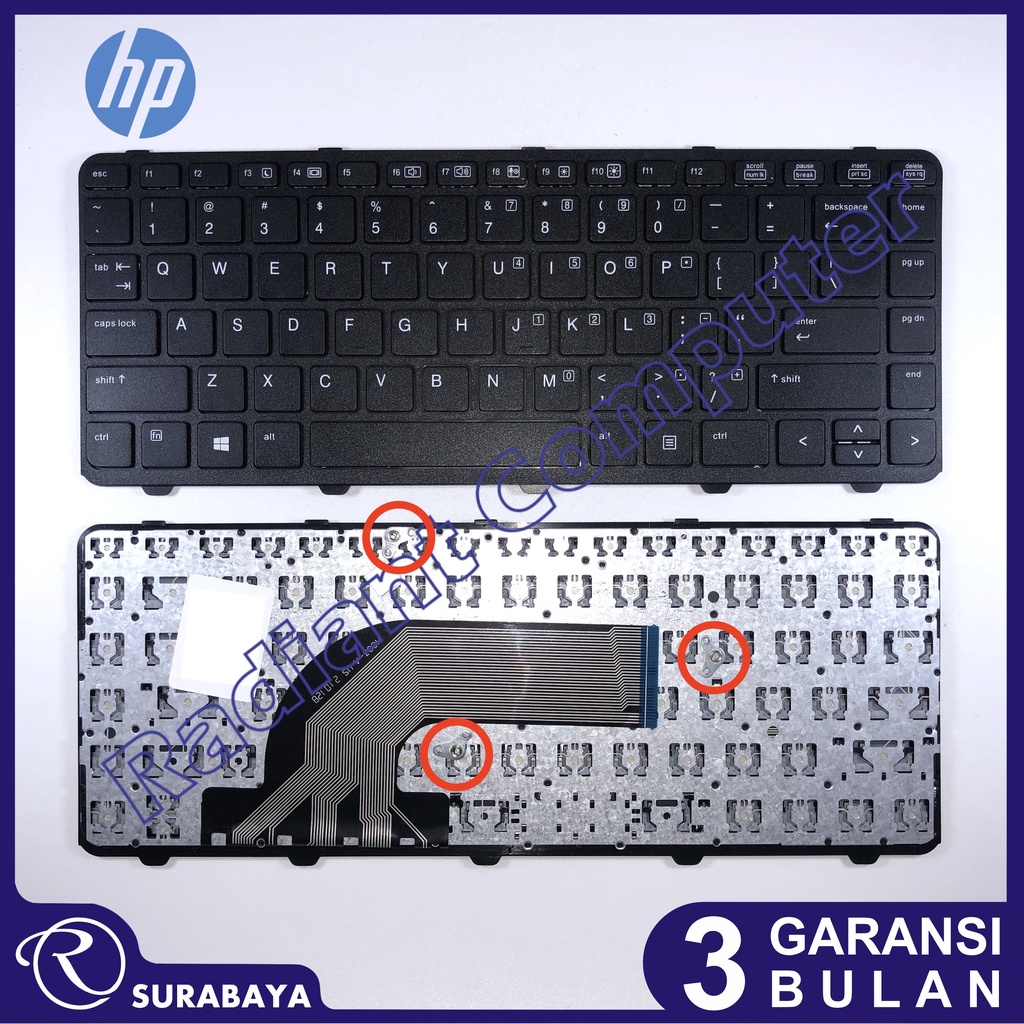 Keyboard HP 440 G0, 440 G1, 445 G1, 430 G2, 440 G2, 445 G2