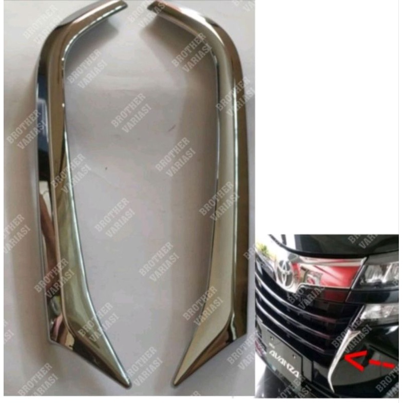 list grill Avanza / Xenia 2019-2021 Chrome