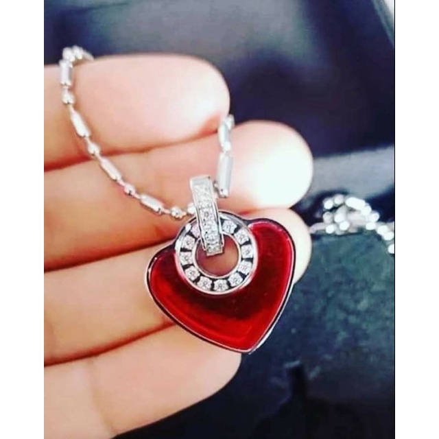 KALUNG BIOCARBON RED HEART / PENDANT MCI