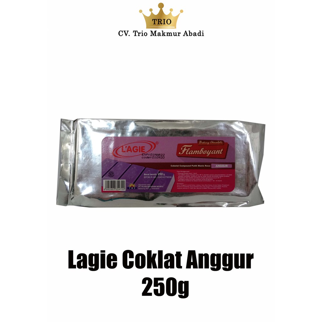 

L`agie chocolate batang 250g