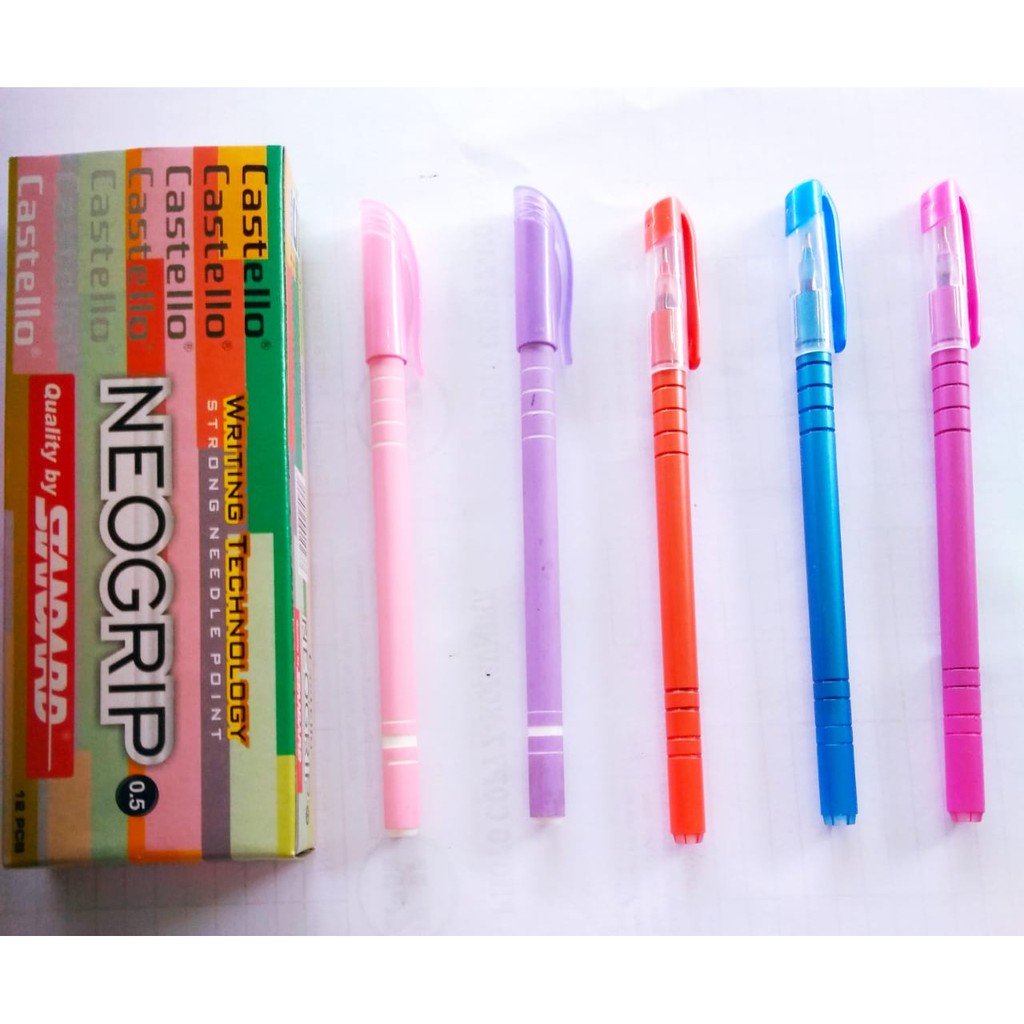 

pulpen castello neogrip 0,5