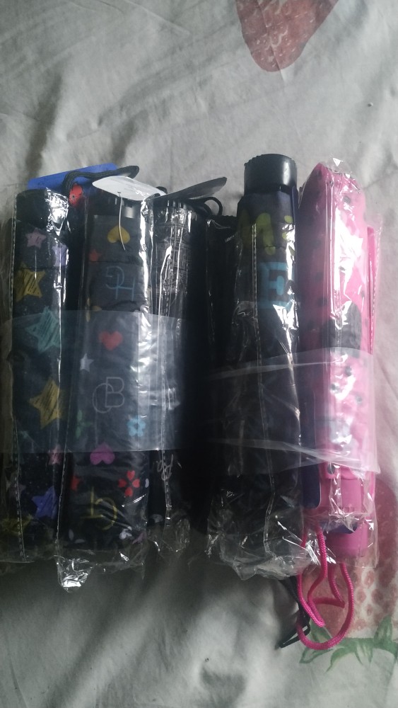 [pl01] Payung Lipat Umbrella Motif Unyu Random Colour Murah Meriah
