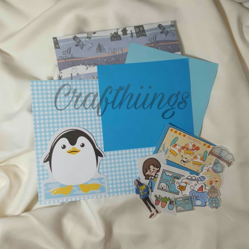 Mini cute aesthetic journal kit murah