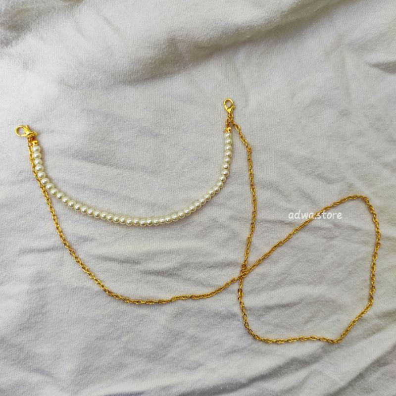 konektor masker hijab 2in1 kalung masker/ kalung masker hijab/ konektor masker kalung