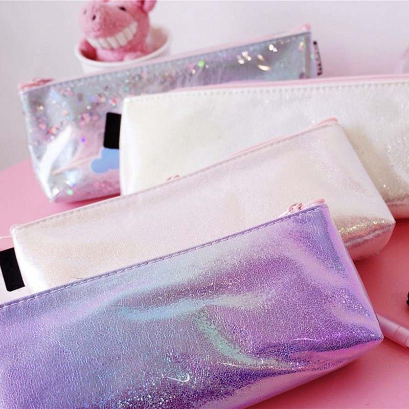 Tempat Pensil Kawaii Bentuk Unicorn untuk Hadiah