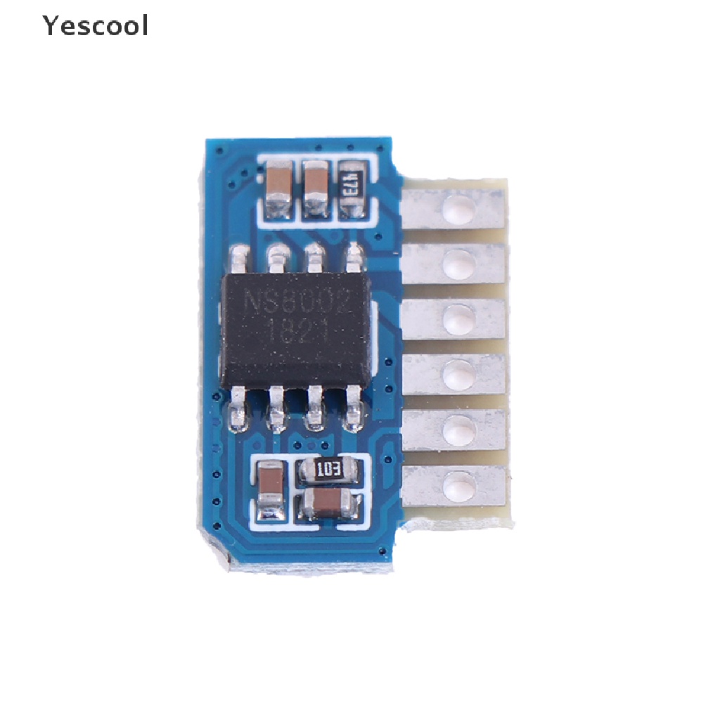 Yescool Modul amplifier audio mini mono 3W DC 3V 3.7V 5V AB channel