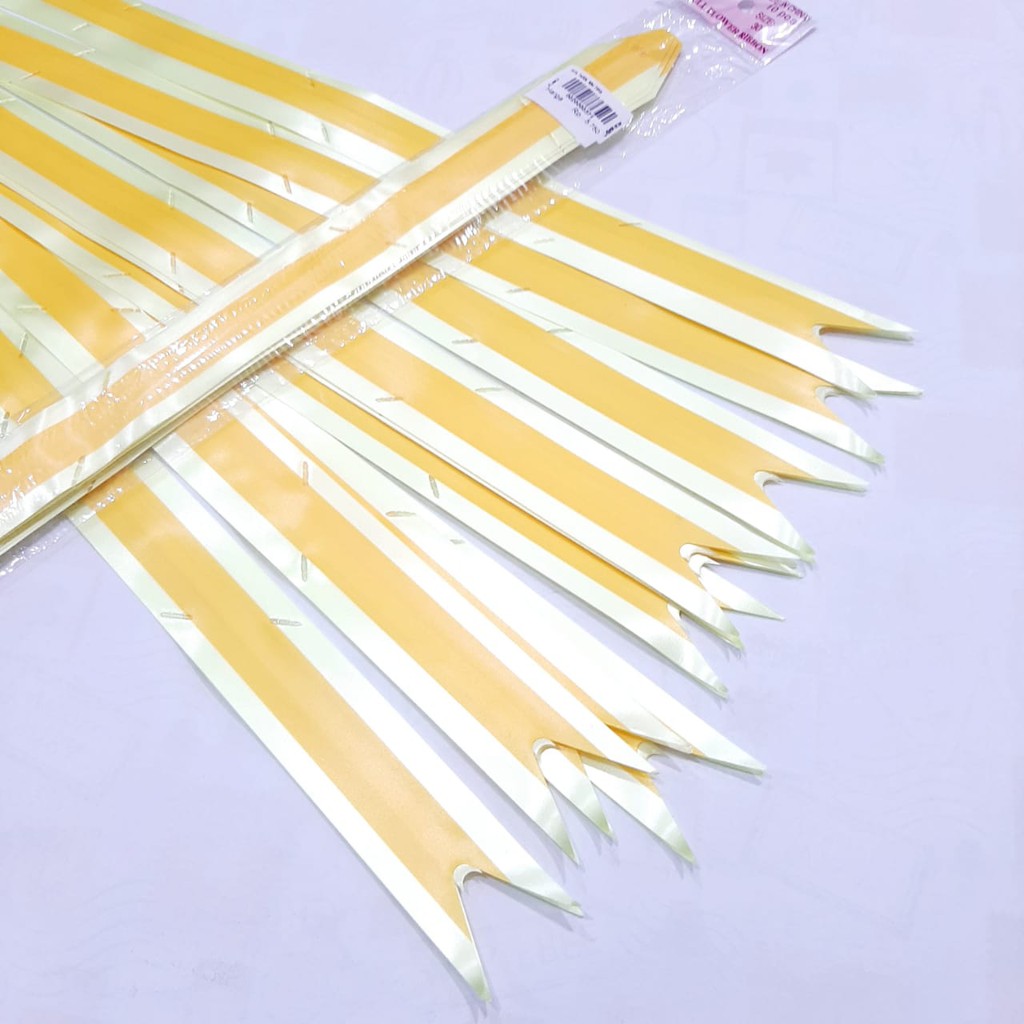 

Pita Tarik Serut Hias Kado Parcel-PITATARIK30MTIPIS (isi10) KUNING