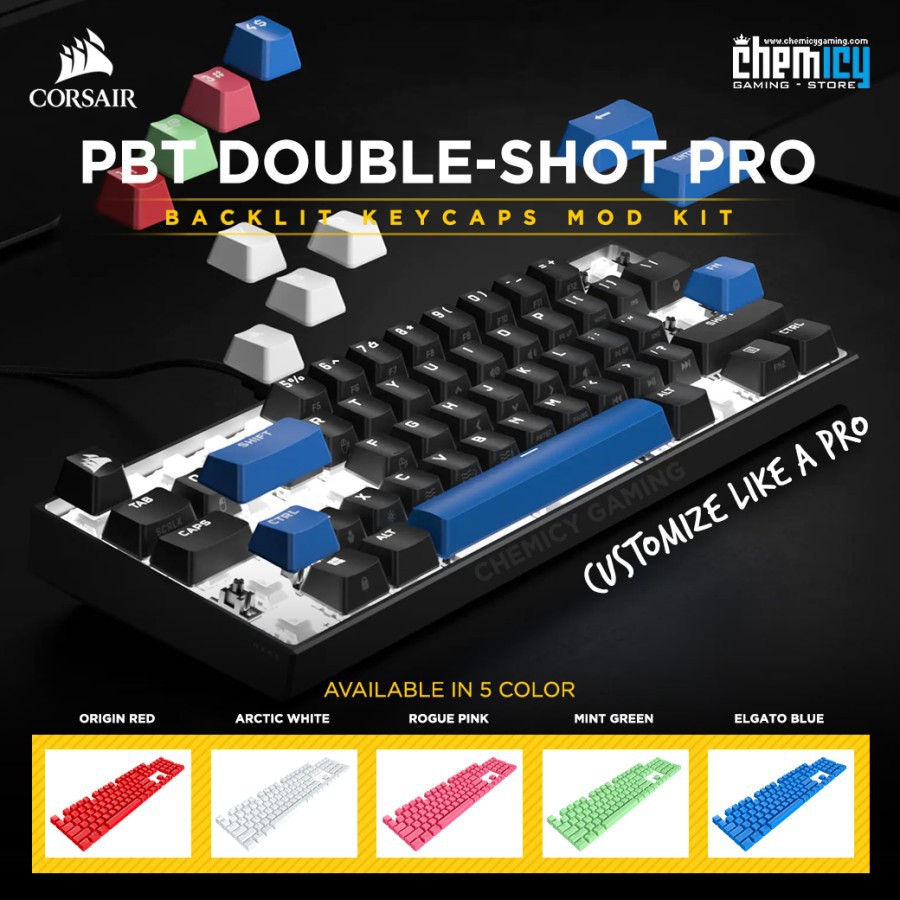 Corsair PBT Double-Shot Pro Keycaps Mod Kit